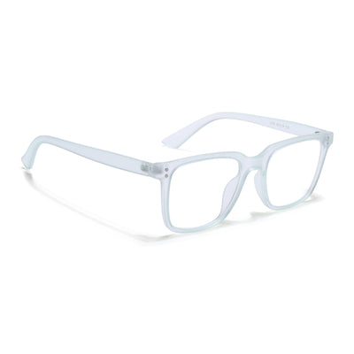 Eyejack Canment Sea Green Square Eyeglasses for Men & Women (CM1005FCL1765-C10)