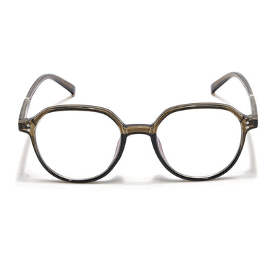 Eyejack Canment Olive Round Eyeglasses for Women (CM20011FCL1832-C3)