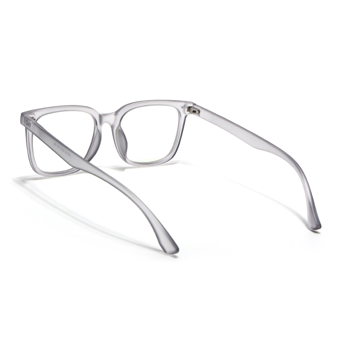 Eyejack Canment Grey Square Eyeglasses for Men & Women (CM20018FCL1840-C3)
