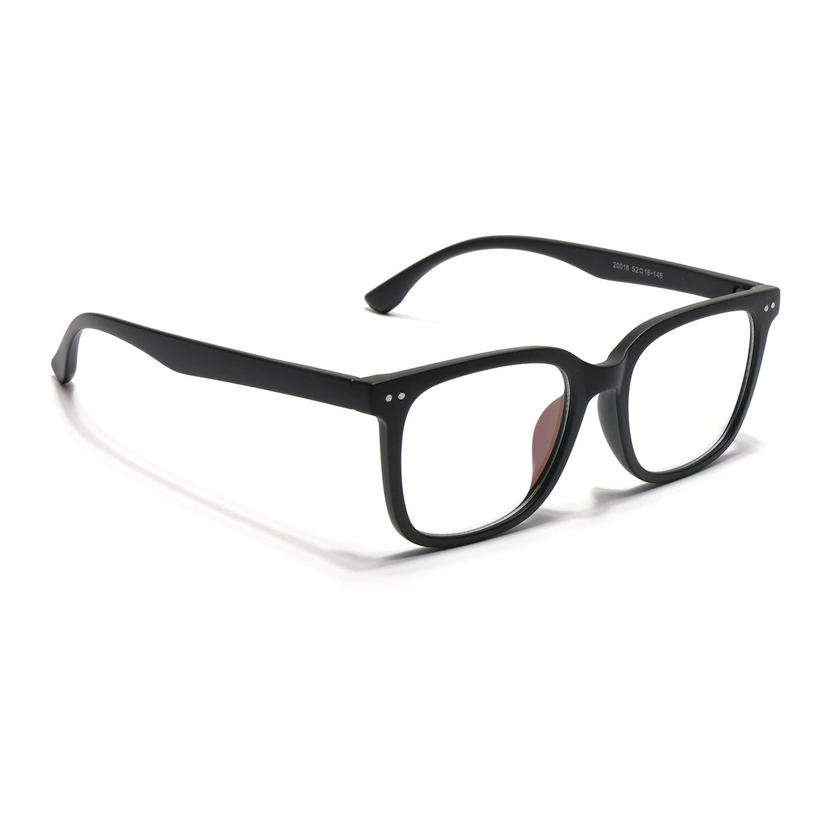 Eyejack Canment Olive Square Eyeglasses for Men & Women (CM20018FCL1845-C8)