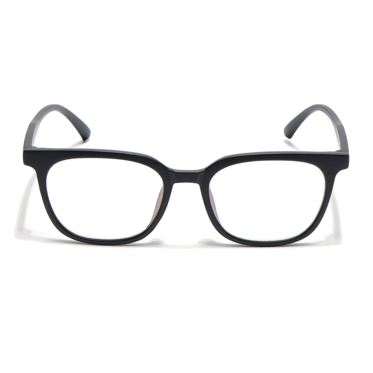 Eyejack Canment Matt Black Square Eyeglasses for Men & Women (CM20019FCL1849-C2)