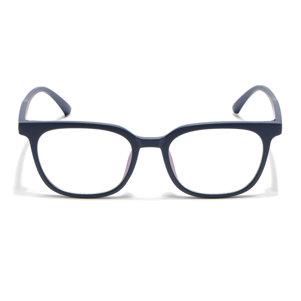 Eyejack Canment Navy Blue Square Eyeglasses for Men & Women (CM20019FCL1852-C5)