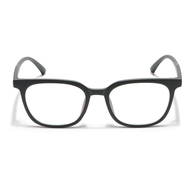 Eyejack Canment Olive Square Eyeglasses for Men & Women (CM20019FCL1855-C8)