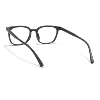 Eyejack Canment Olive Square Eyeglasses for Men & Women (CM20019FCL1855-C8)
