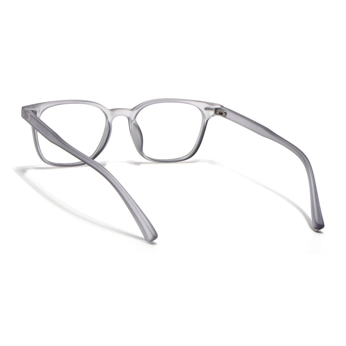Eyejack Canment Grey Square Eyeglasses for Men & Women (CM20020FCL1860-C3)