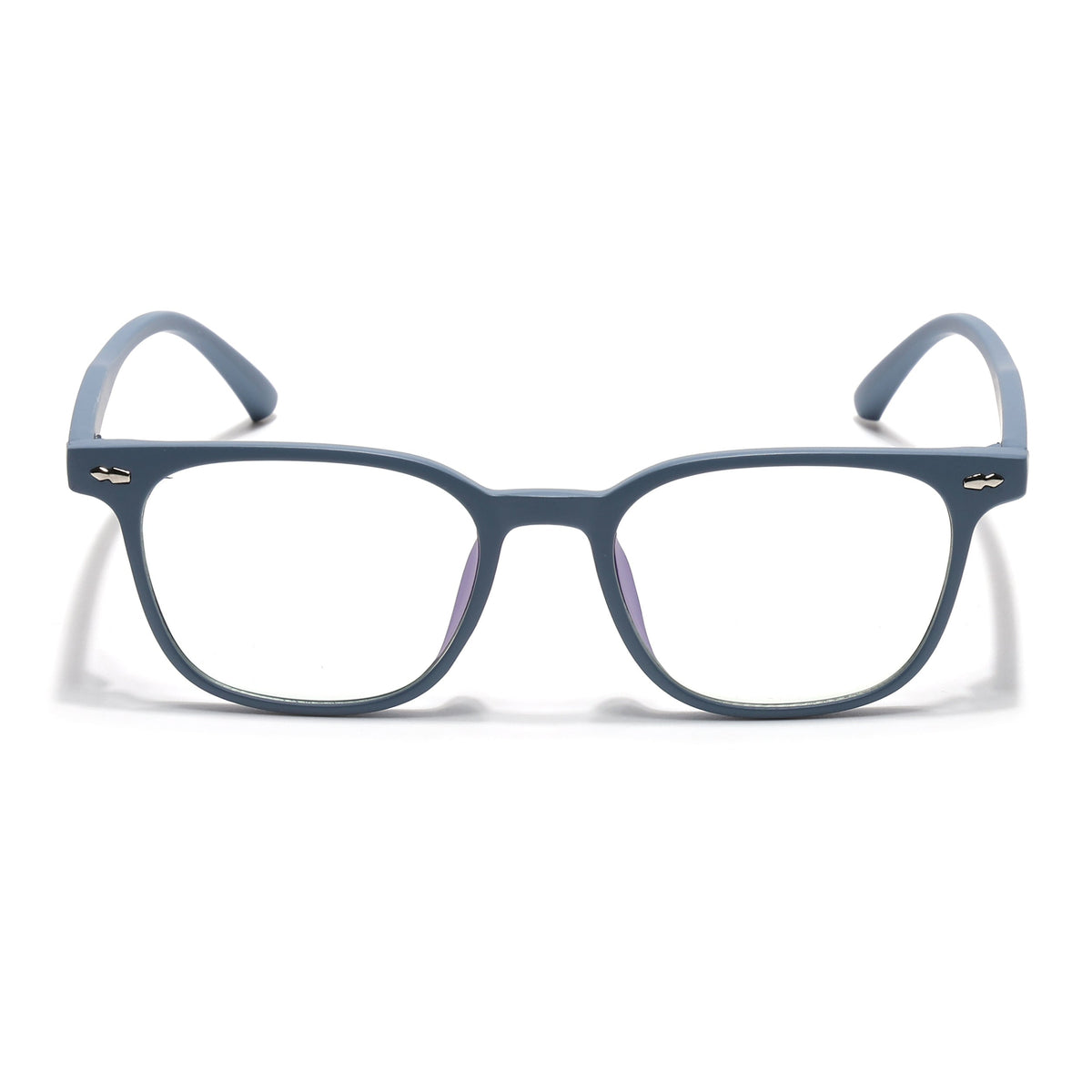 Eyejack Canment Sky Blue Square Eyeglasses for Men & Women (CM20020FCL1863-C6)