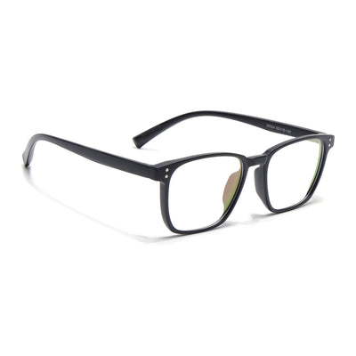 Eyejack Canment Matt Black Square Eyeglasses for Men & Women (CM20024FCL1869-C2)