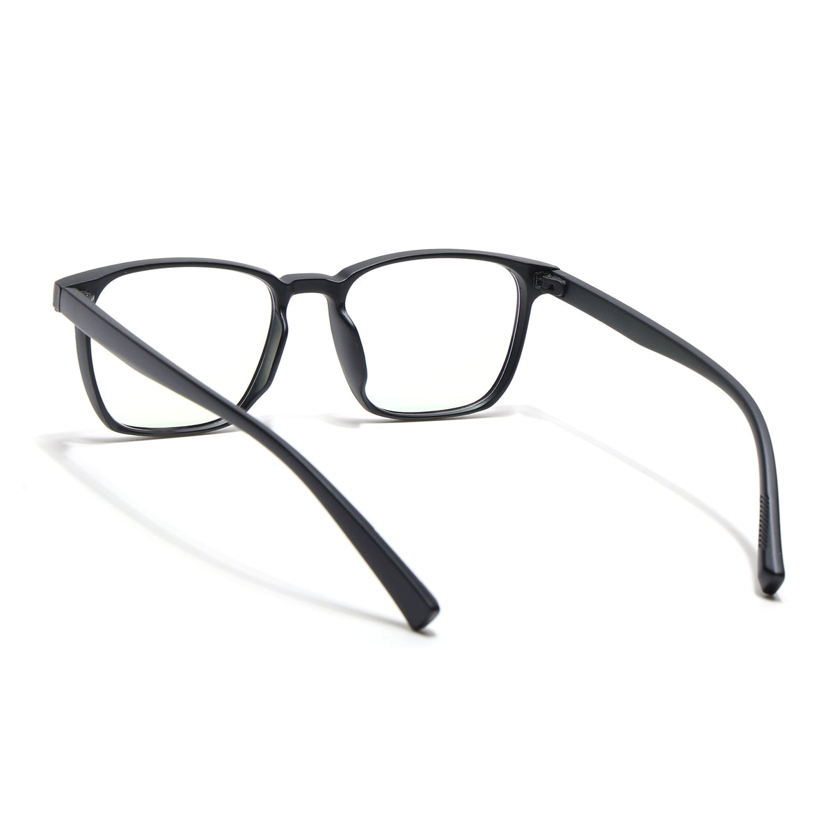 Eyejack Canment Matt Black Square Eyeglasses for Men & Women (CM20024FCL1869-C2)