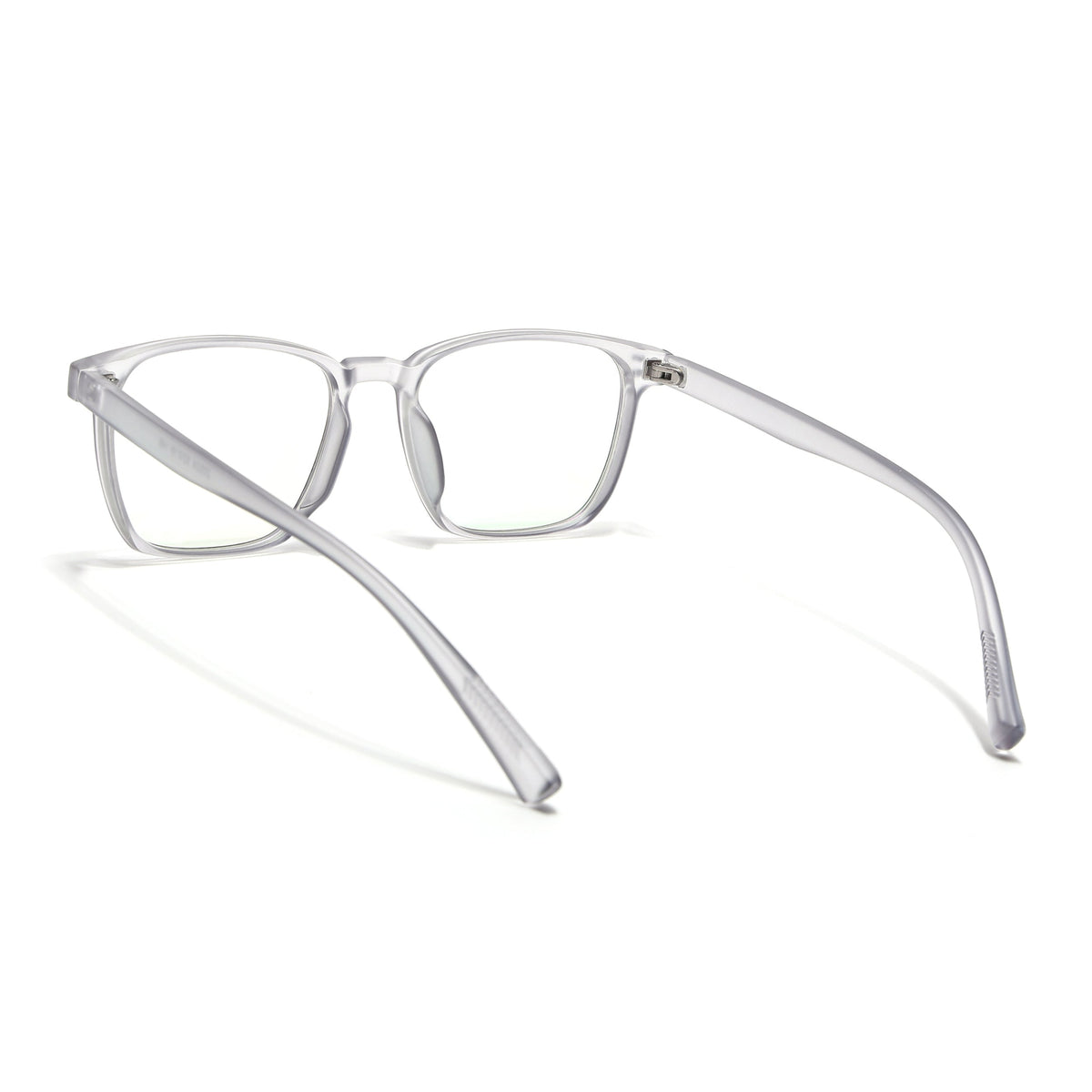 Eyejack Canment Grey Square Eyeglasses for Men & Women (CM20024FCL1870-C3)