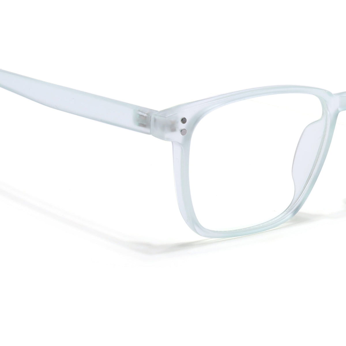 Eyejack Canment Sea Green Square Eyeglasses for Men & Women (CM20024FCL1877-C10)