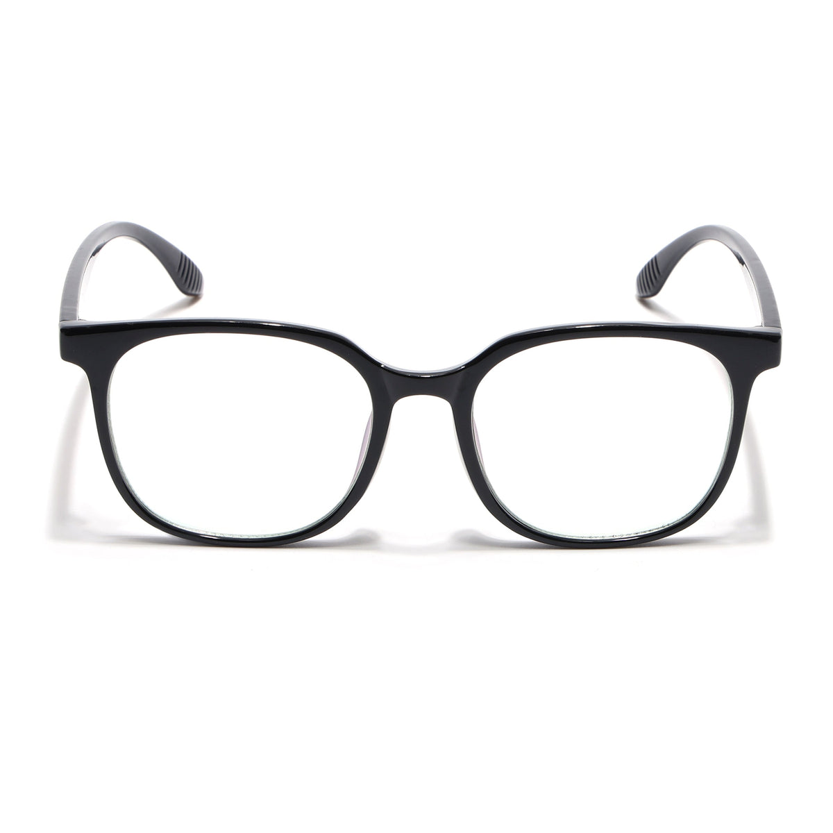 Eyejack Canment Shine Black Round Eyeglasses for Men & Women (CM20030FCL1878-C1)