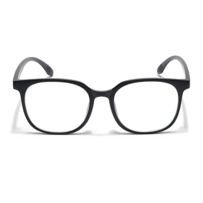 Eyejack Canment Matt Black Round Eyeglasses for Men & Women (CM20030FCL1879-C2)