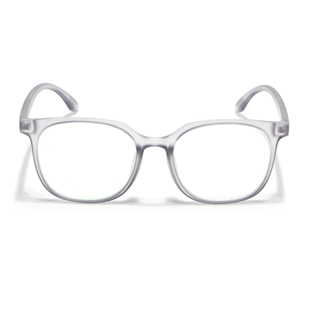 Eyejack Canment Grey Round Eyeglasses for Men & Women (CM20030FCL1880-C3)