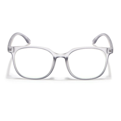 Eyejack Canment Grey Round Eyeglasses for Men & Women (CM20030FCL1880-C3)