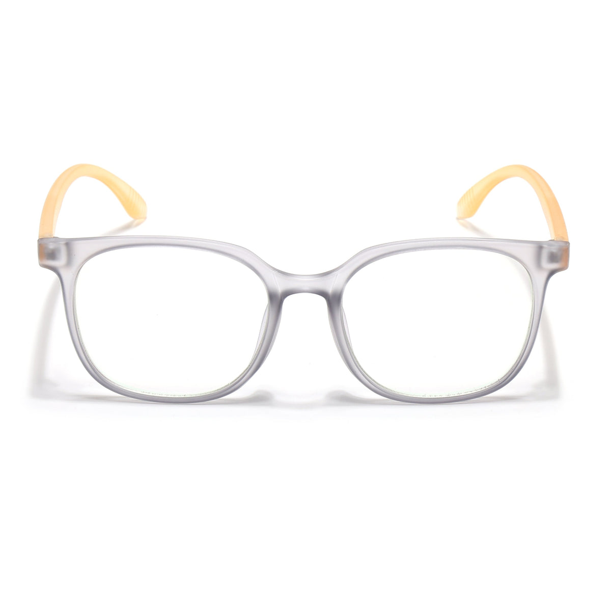Eyejack Canment Grey Round Eyeglasses for Men & Women (CM20030FCL1881-C4)
