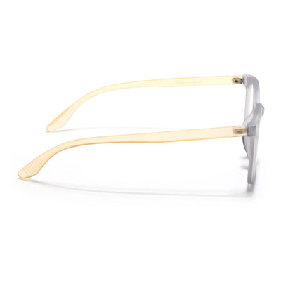 Eyejack Canment Grey Round Eyeglasses for Men & Women (CM20030FCL1881-C4)