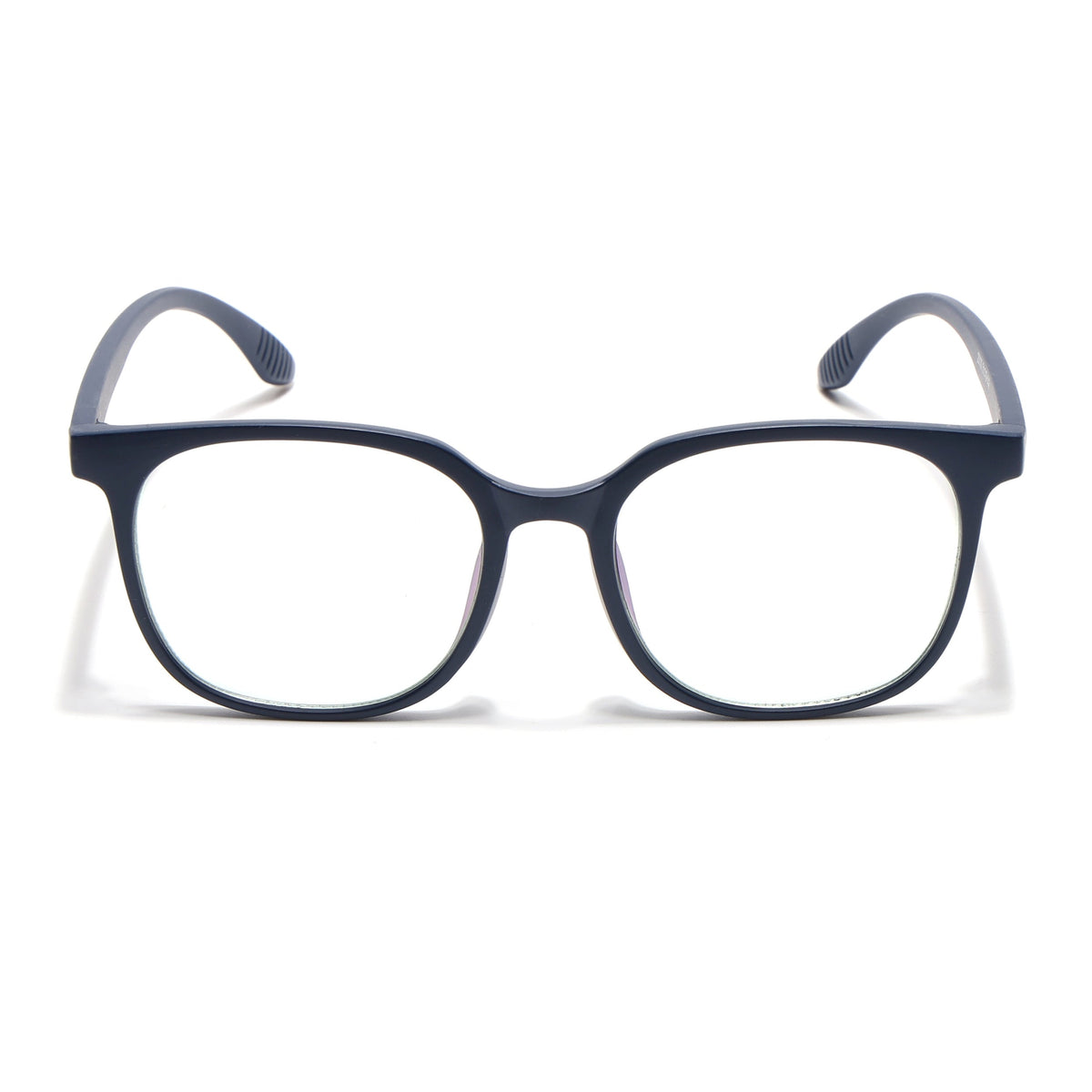 Eyejack Canment Navy Blue Round Eyeglasses for Men & Women (CM20030FCL1882-C5)