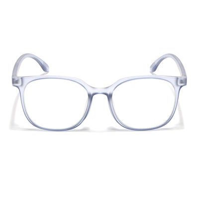 Eyejack Canment Blue Round Eyeglasses for Men & Women (CM20030FCL1884-C7)