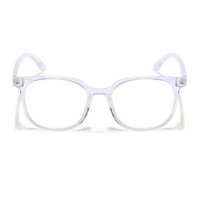 Eyejack Canment Transparent Round Eyeglasses for Men & Women (CM20030FCL1886-C9)