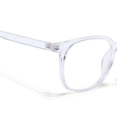 Eyejack Canment Transparent Round Eyeglasses for Men & Women (CM20030FCL1886-C9)