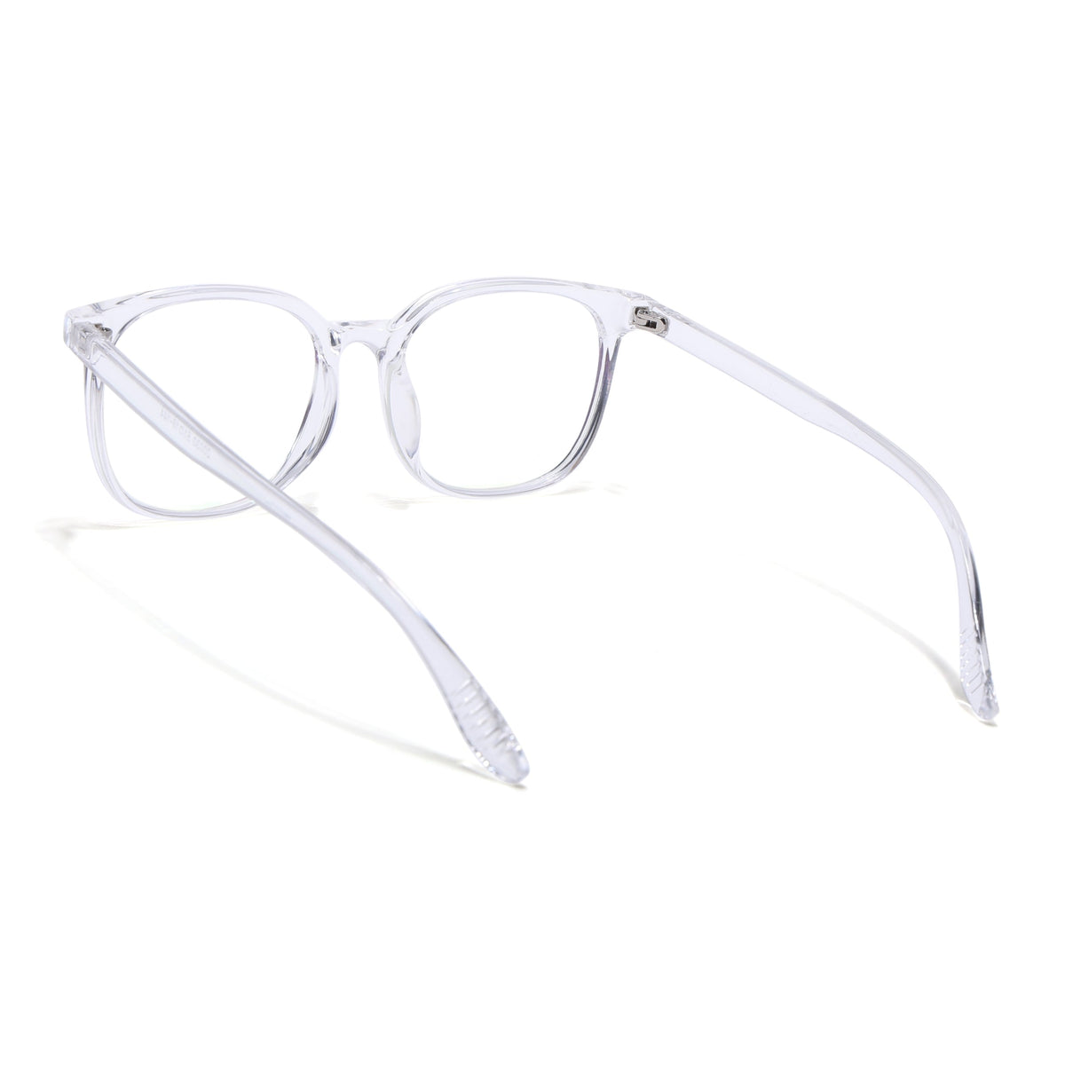 Eyejack Canment Transparent Round Eyeglasses for Men & Women (CM20030FCL1886-C9)