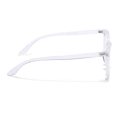 Eyejack Canment Transparent Round Eyeglasses for Men & Women (CM20030FCL1886-C9)