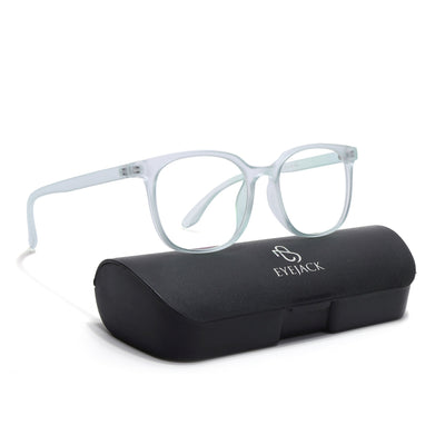 Eyejack Canment Sea Green Round Eyeglasses for Men & Women (CM20030FCL1887-C10)