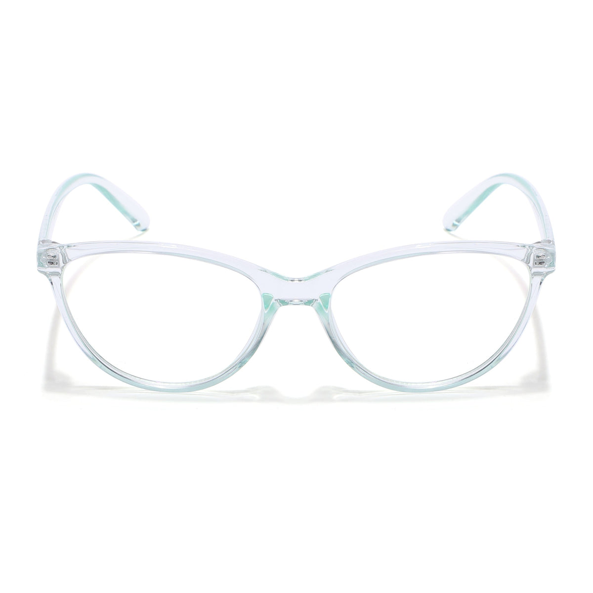 Eyejack Canment Sea Green Cateye Eyeglasses for Women (CM2363FCL1769-C4)