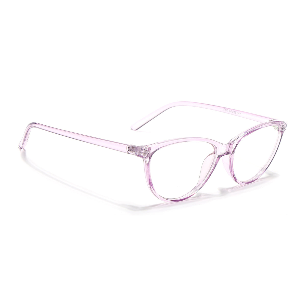 Eyejack Canment Purple Cateye Eyeglasses for Women (CM2363FCL1770-C5)