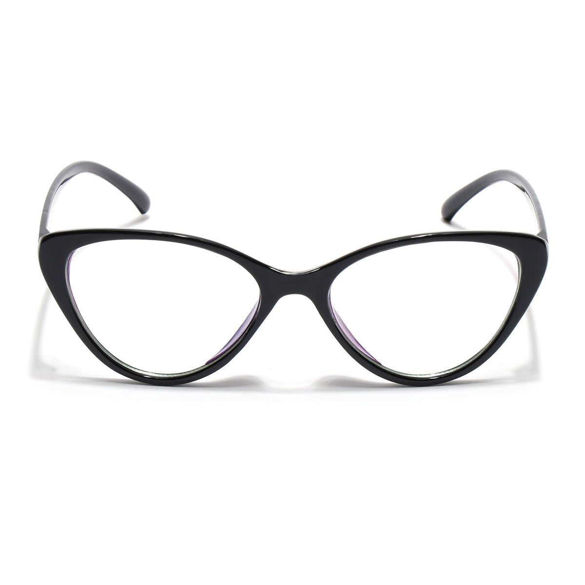Eyejack Canment Black Cateye Eyeglasses for Women (CM2383FCL1774-C1)