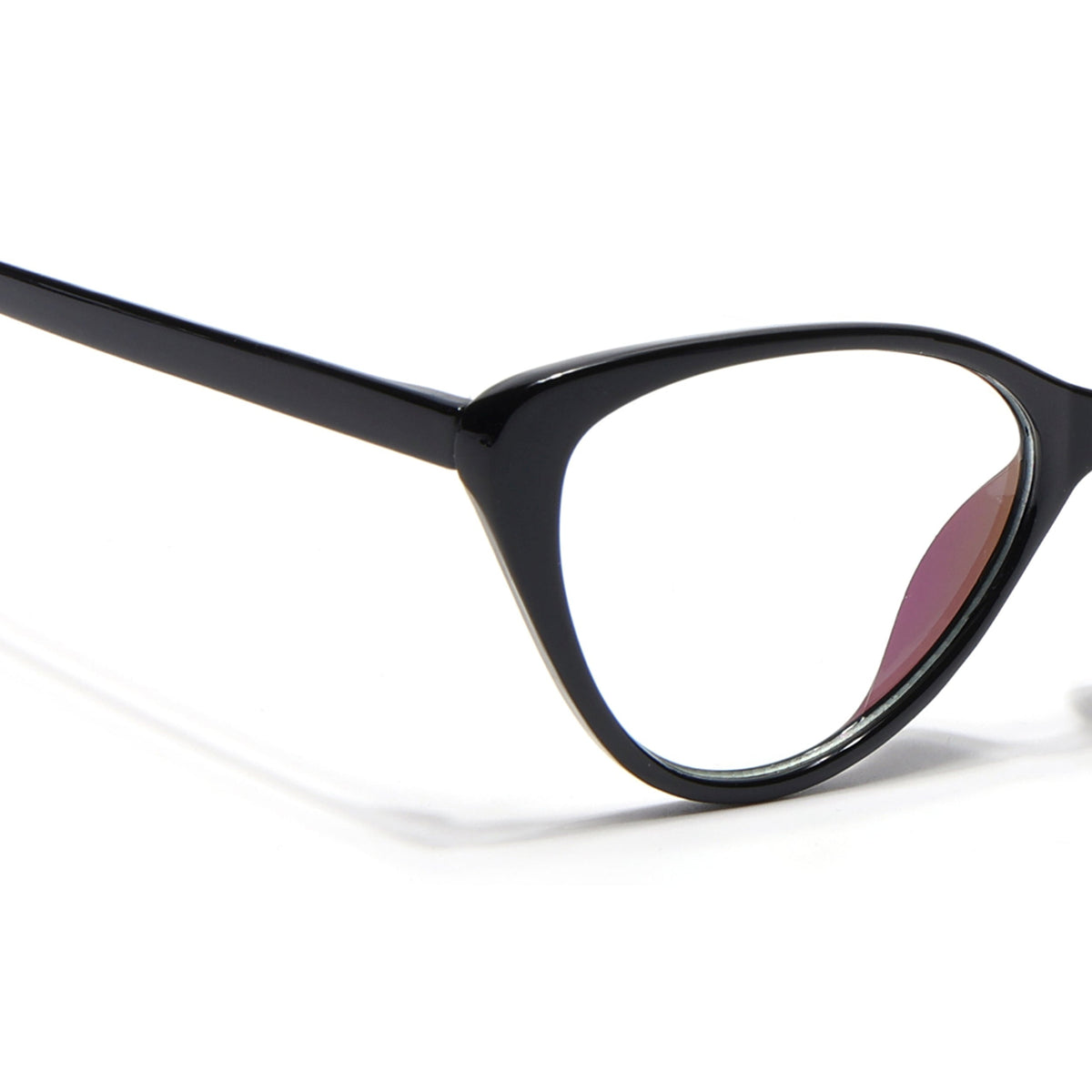 Eyejack Canment Black Cateye Eyeglasses for Women (CM2383FCL1774-C1)