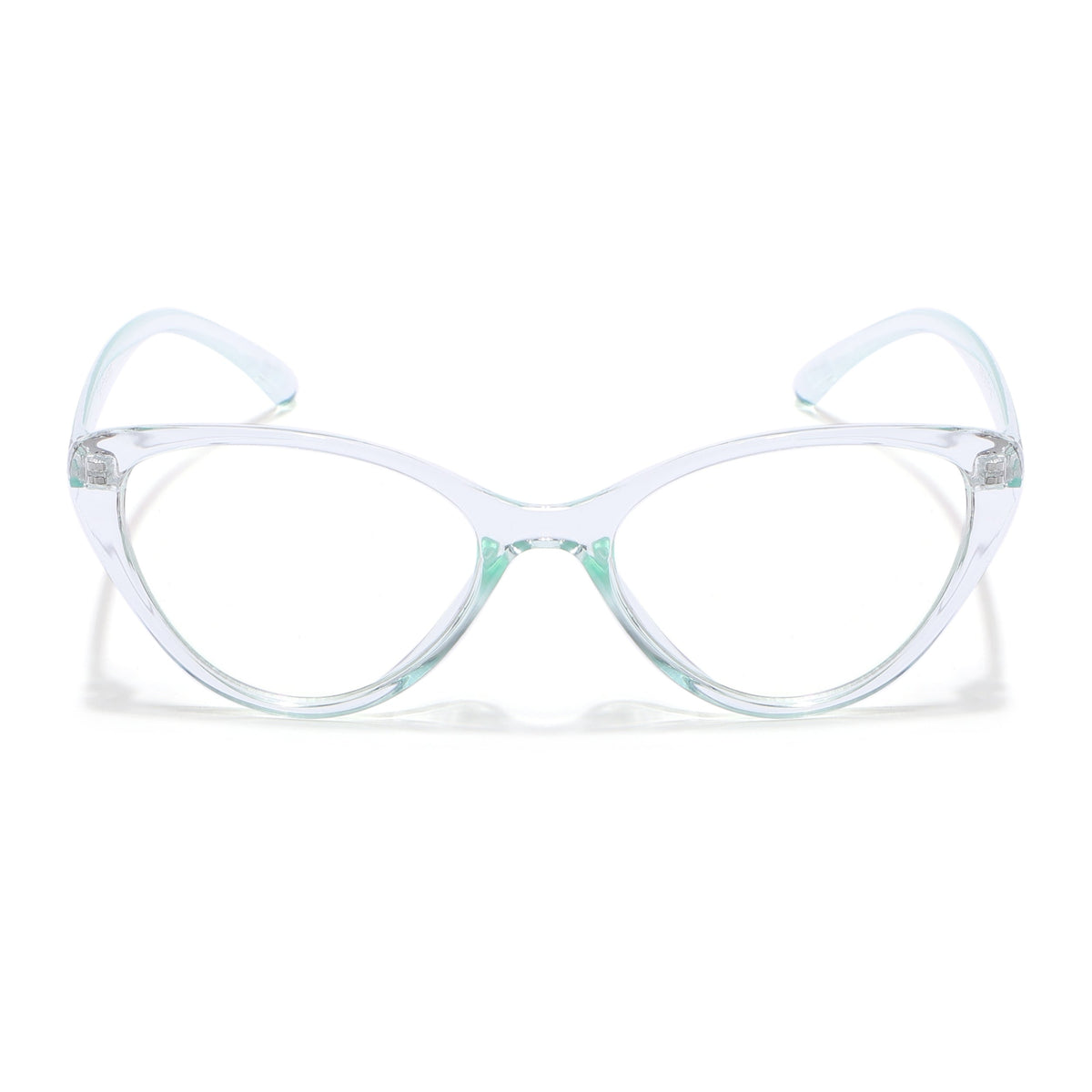 Eyejack Canment Sea Green Cateye Eyeglasses for Women (CM2383FCL1777-C4)