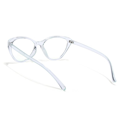 Eyejack Canment Sea Green Cateye Eyeglasses for Women (CM2383FCL1777-C4)