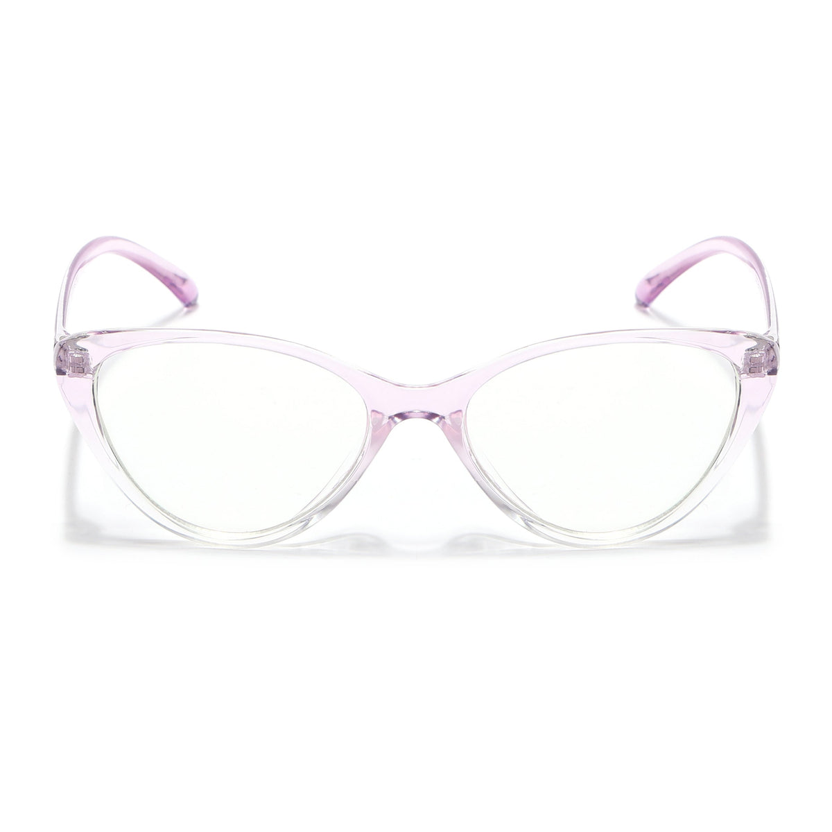 Eyejack Canment Light Purple Cateye Eyeglasses for Women (CM2383FCL1779-C6)