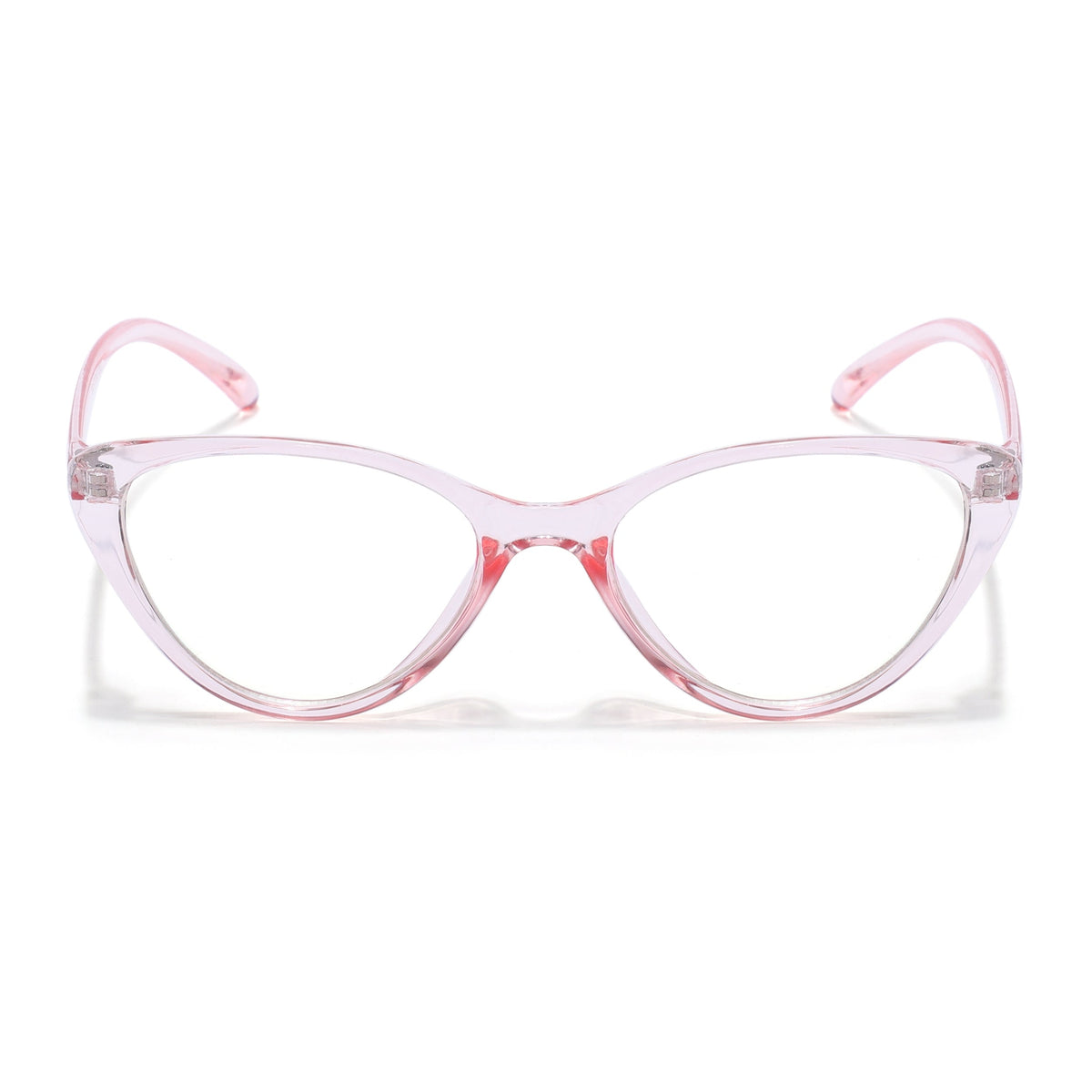 Eyejack Canment Pink Cateye Eyeglasses for Women (CM2383FCL1780-C7)