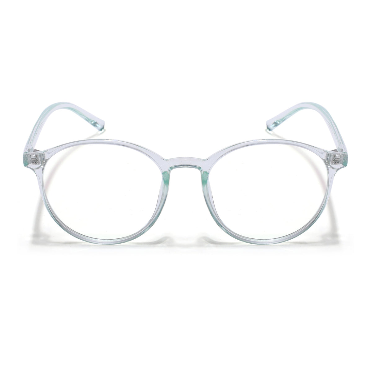 Eyejack Canment Sea Green Round Eyeglasses for Women (CM2439FCL1785-C4)