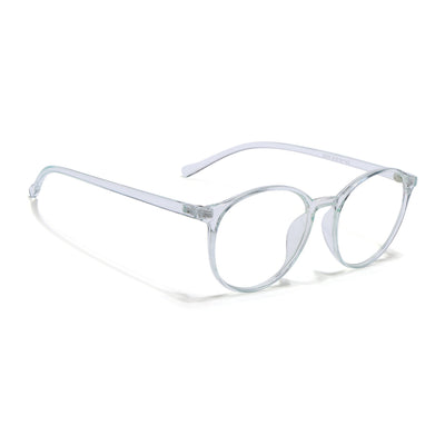 Eyejack Canment Sea Green Round Eyeglasses for Women (CM2439FCL1785-C4)