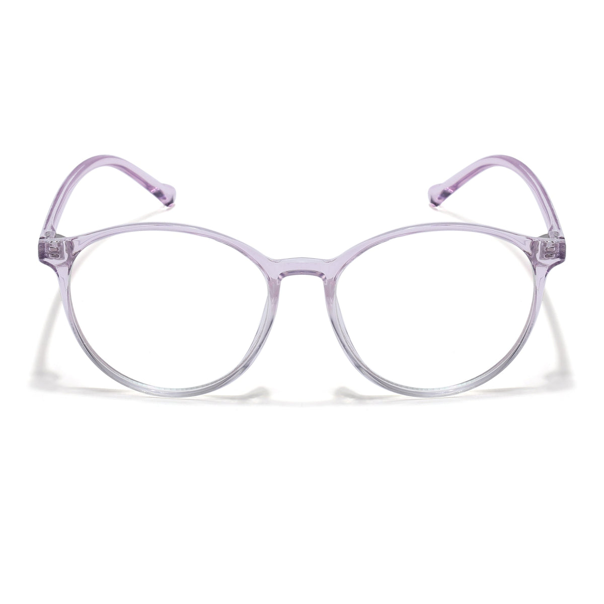 Eyejack Canment Light Purple Round Eyeglasses for Women (CM2439FCL1787-C6)