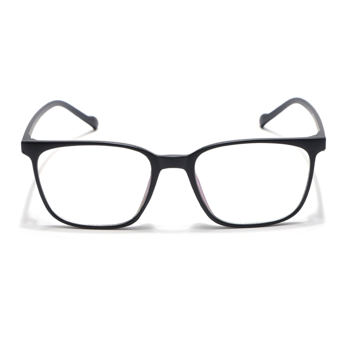 Eyejack Canment Matt Black Square Eyeglasses for Men & Women (CM2475FCL1791-C2)