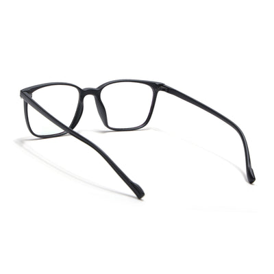 Eyejack Canment Matt Black Square Eyeglasses for Men & Women (CM2475FCL1791-C2)