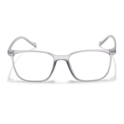 Eyejack Canment Grey Square Eyeglasses for Men & Women (CM2475FCL1792-C3)
