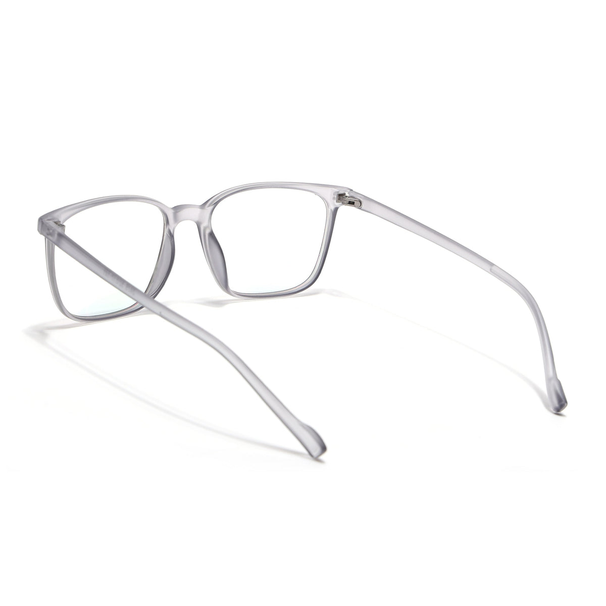 Eyejack Canment Grey Square Eyeglasses for Men & Women (CM2475FCL1792-C3)