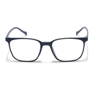 Eyejack Canment Navy Blue Square Eyeglasses for Men & Women (CM2475FCL1794-C5)