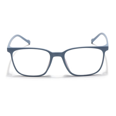 Eyejack Canment Sky Blue Square Eyeglasses for Men & Women (CM2475FCL1795-C6)