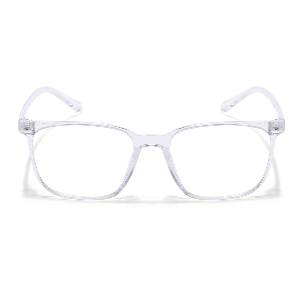 Eyejack Canment Transparent Square Eyeglasses for Men & Women (CM2475FCL1798-C9)