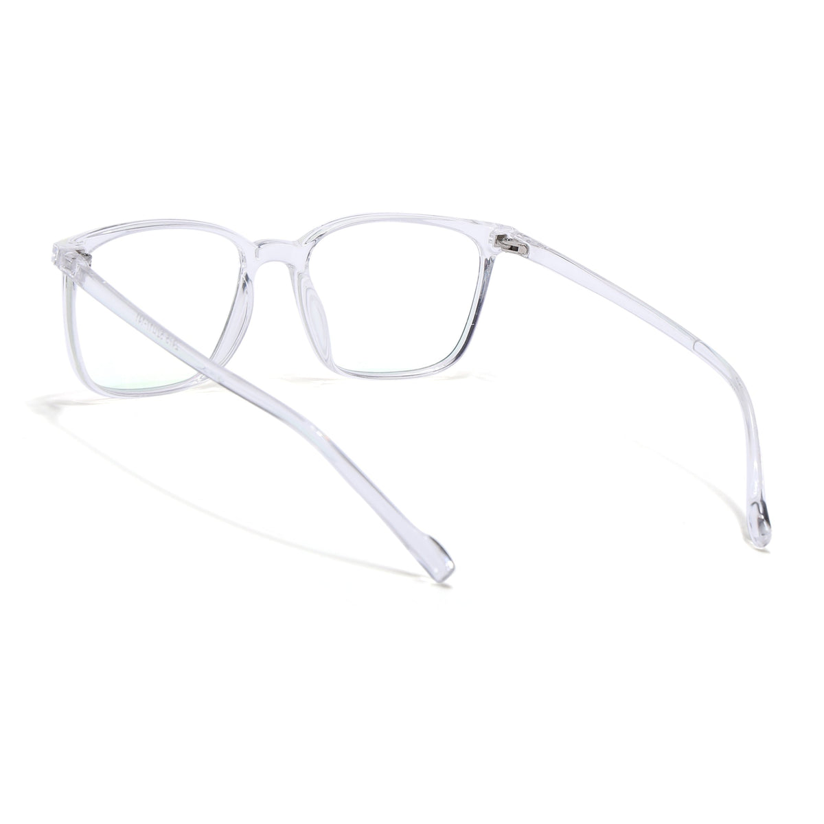 Eyejack Canment Transparent Square Eyeglasses for Men & Women (CM2475FCL1798-C9)