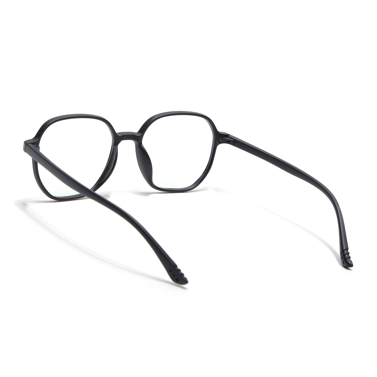 Eyejack Canment Matt Black Round Eyeglasses for Men & Women (CM2503FCL1801-C2)