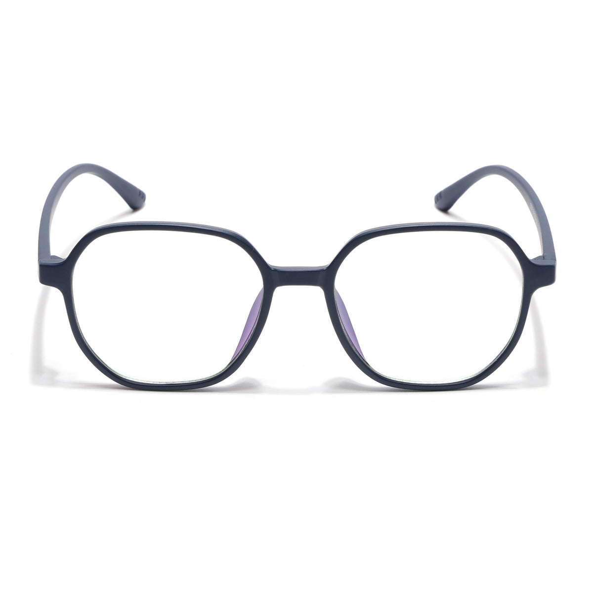 Eyejack Canment Navy Blue Round Eyeglasses for Men & Women (CM2503FCL1804-C5)