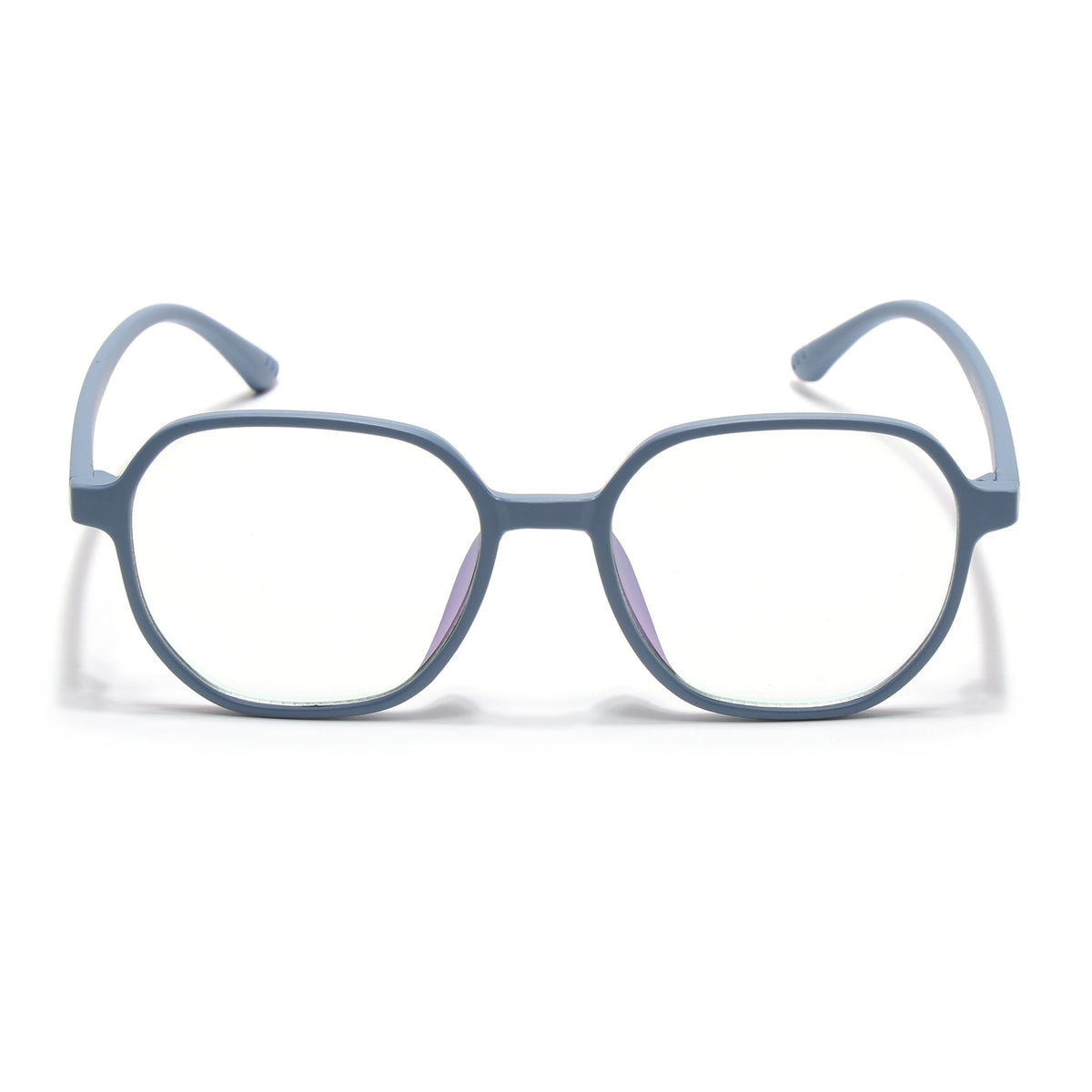 Eyejack Canment Sky Blue Round Eyeglasses for Men & Women (CM2503FCL1805-C6)