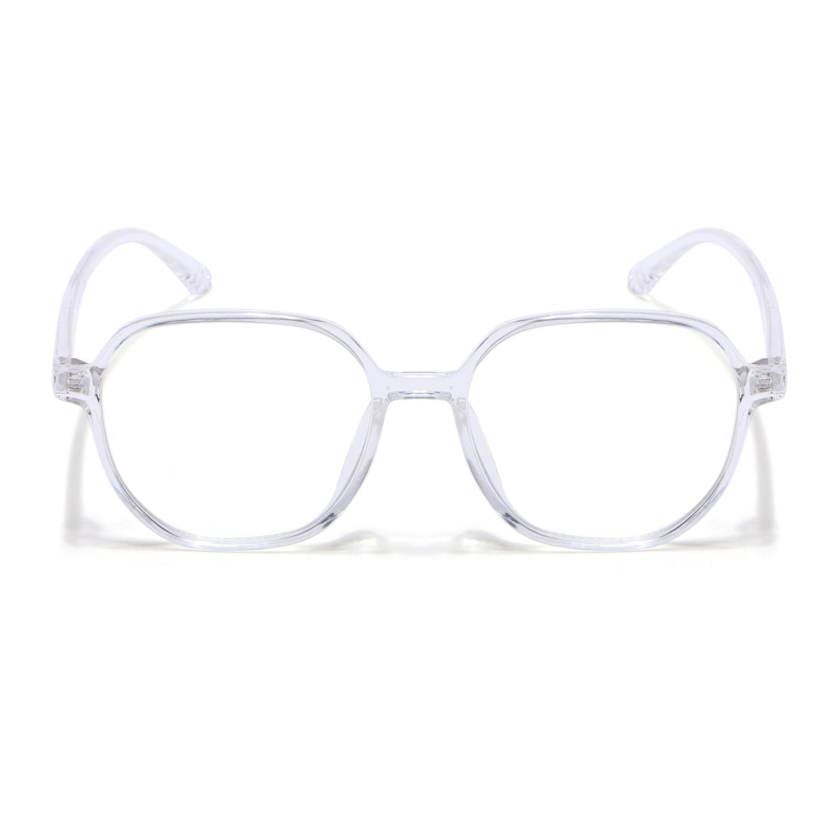 Eyejack Canment Transparent Round Eyeglasses for Men & Women (CM2503FCL1808-C9)